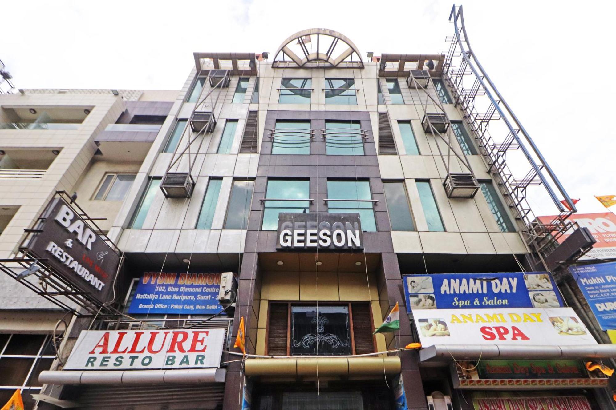 Hotel Geeson International-New Delhi Railway Station-Paharganj Eksteriør billede